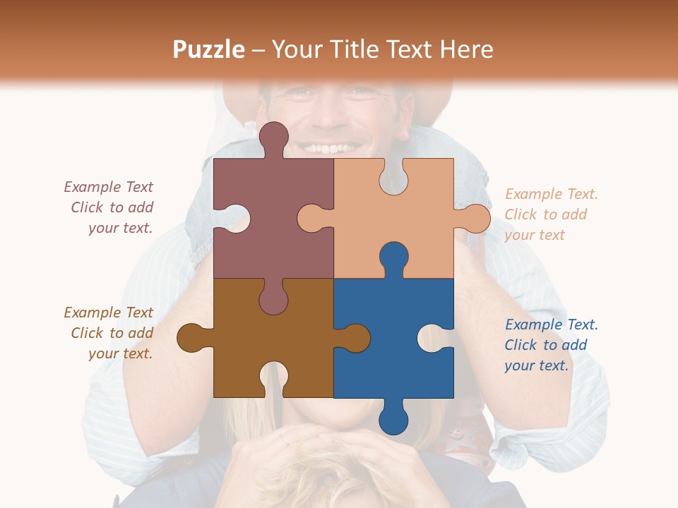 Standing Light Togetherness PowerPoint Template