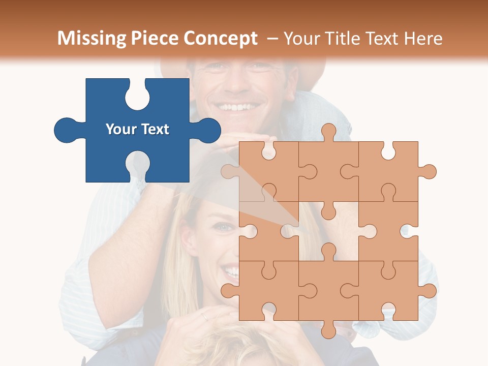 Standing Light Togetherness PowerPoint Template