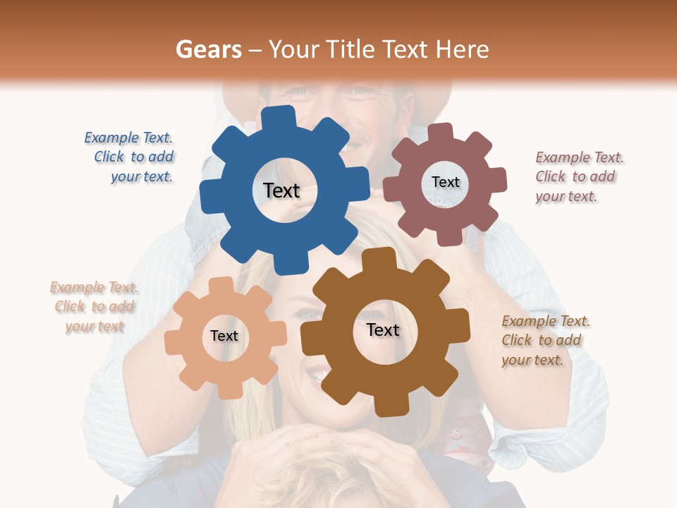 Standing Light Togetherness PowerPoint Template