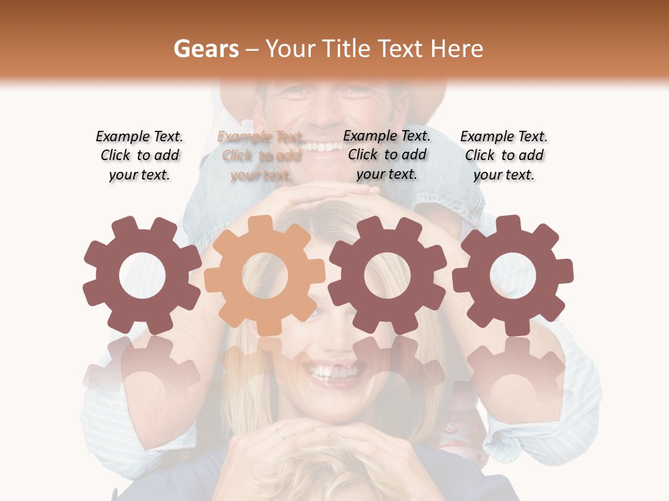 Standing Light Togetherness PowerPoint Template