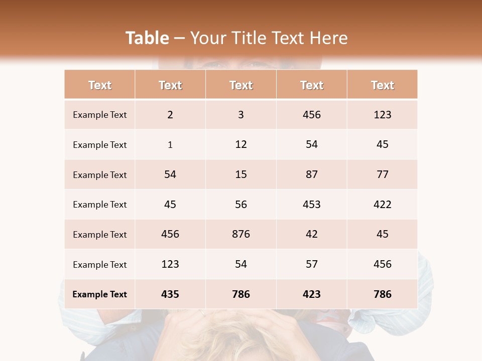 Standing Light Togetherness PowerPoint Template
