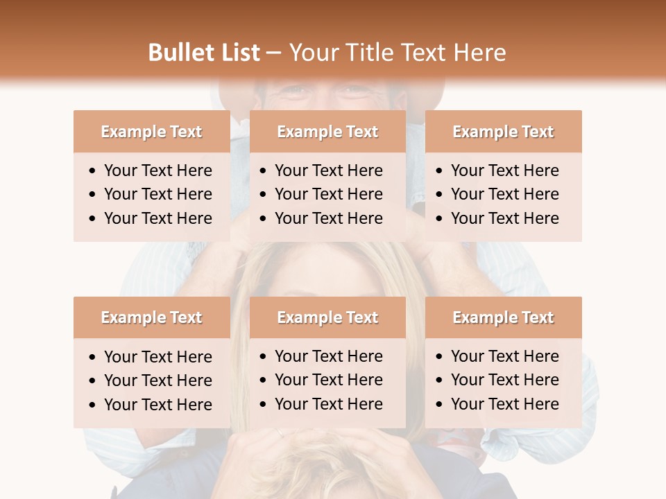 Standing Light Togetherness PowerPoint Template