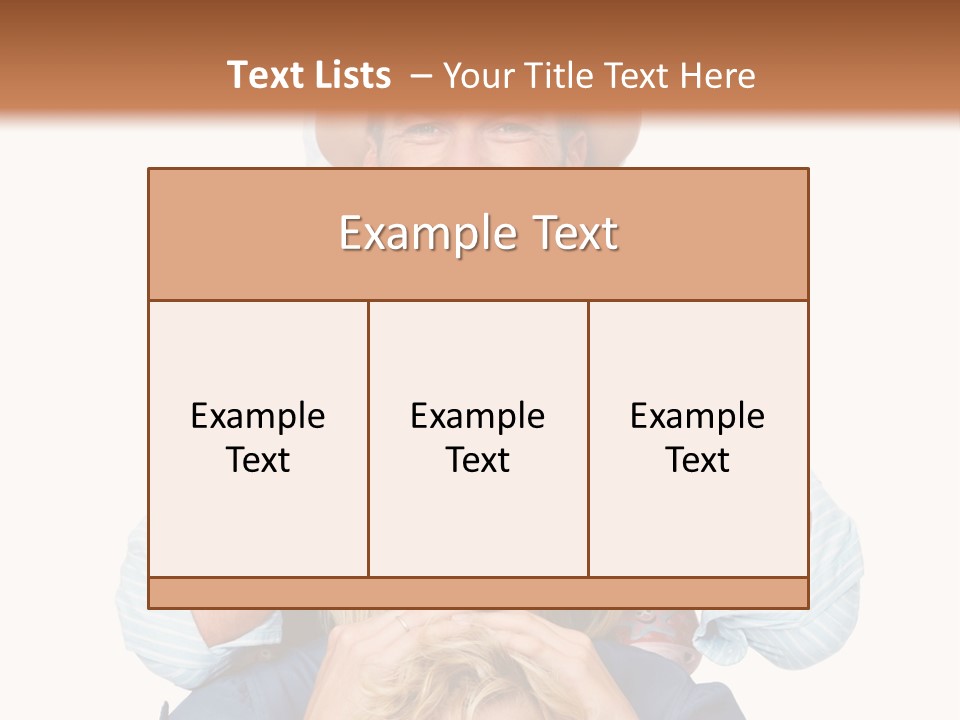 Standing Light Togetherness PowerPoint Template