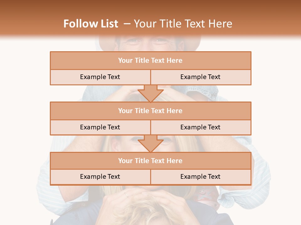 Standing Light Togetherness PowerPoint Template