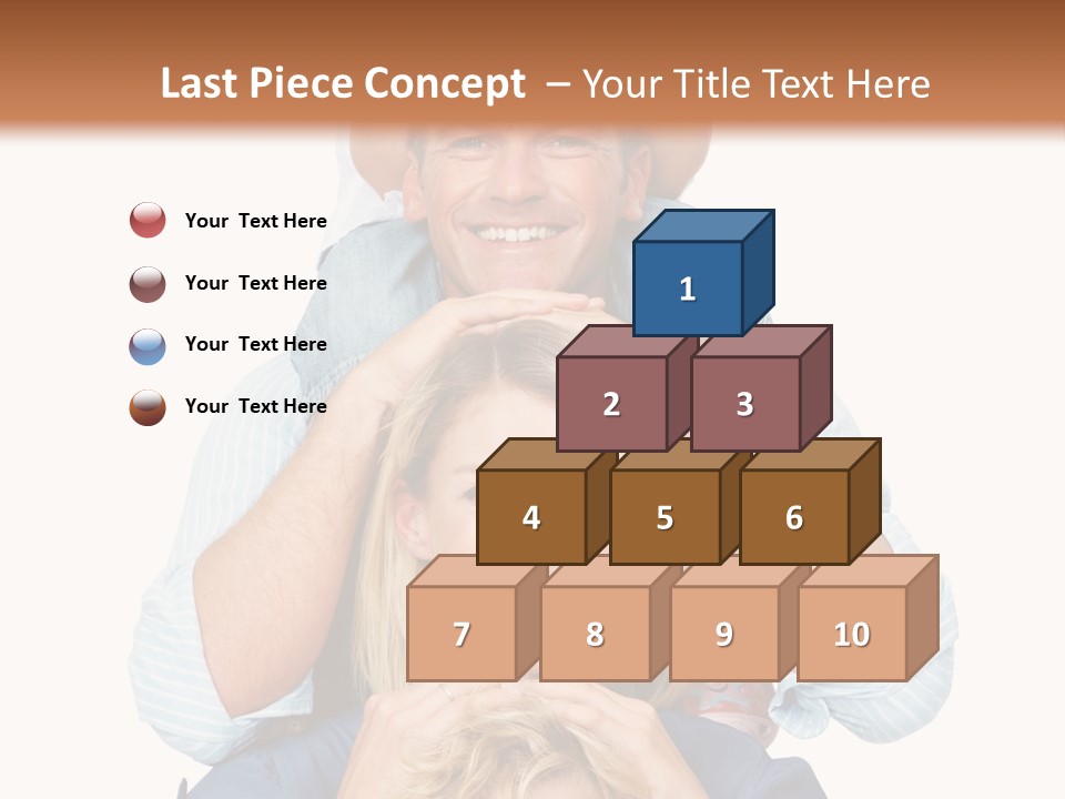 Standing Light Togetherness PowerPoint Template