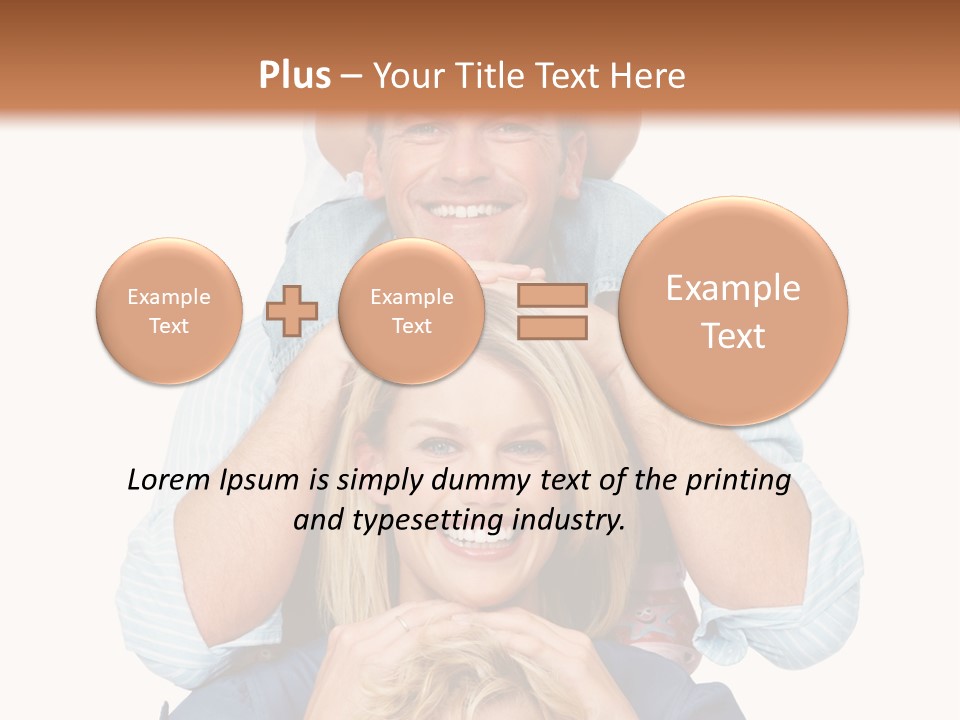 Standing Light Togetherness PowerPoint Template