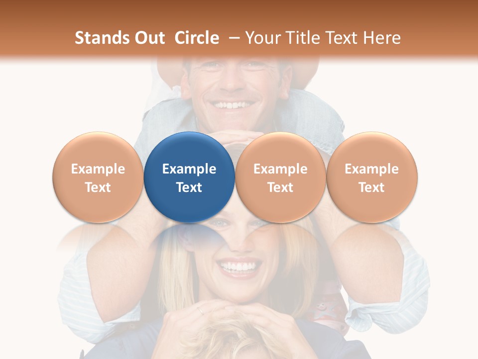 Standing Light Togetherness PowerPoint Template