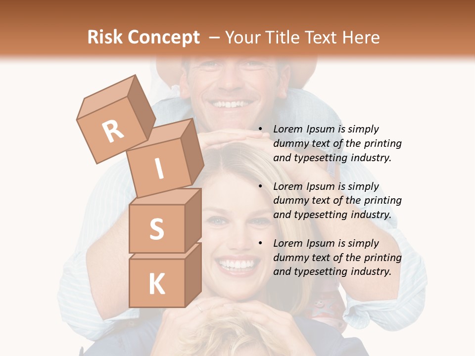 Standing Light Togetherness PowerPoint Template