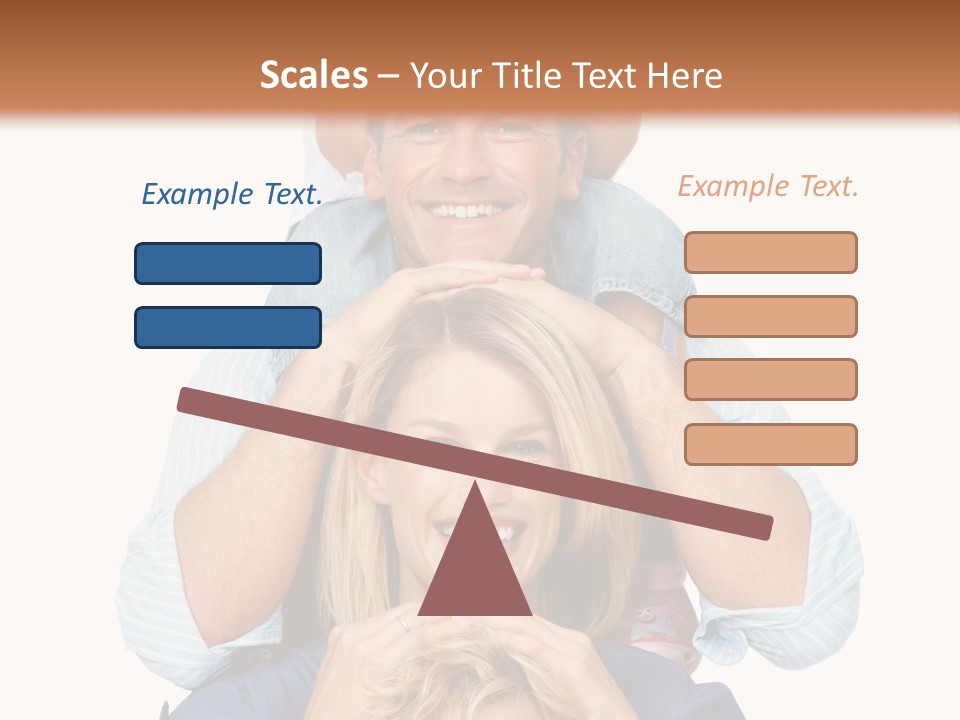 Standing Light Togetherness PowerPoint Template