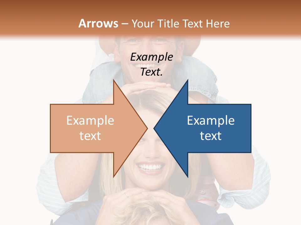 Standing Light Togetherness PowerPoint Template