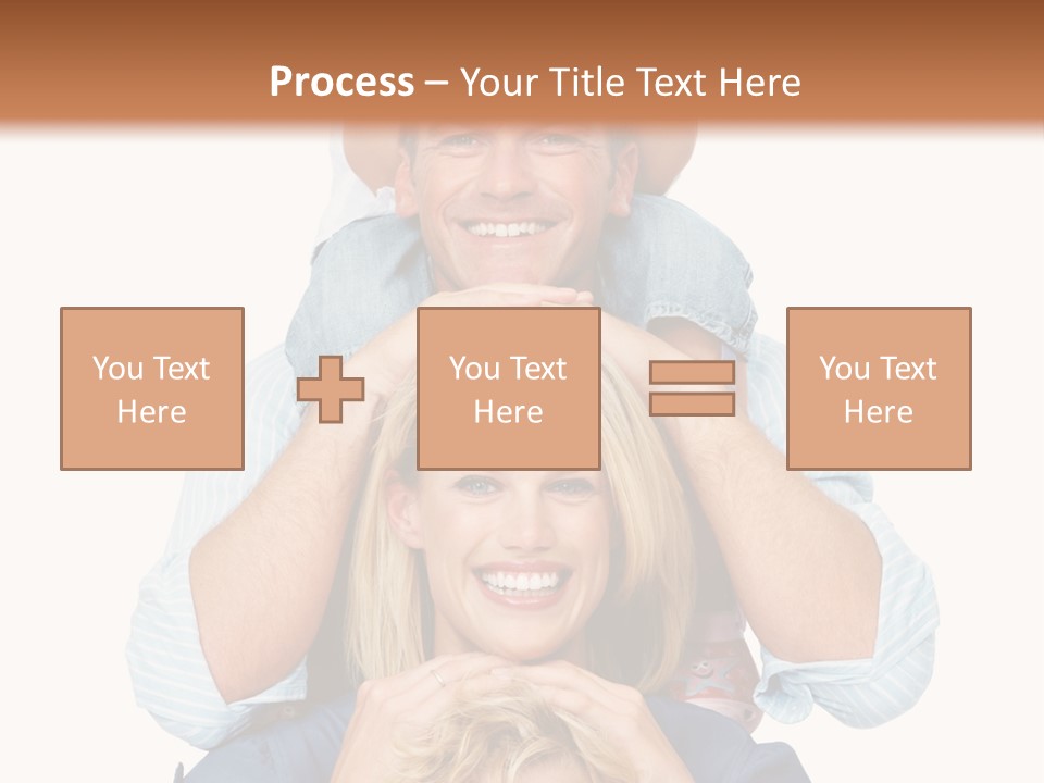 Standing Light Togetherness PowerPoint Template