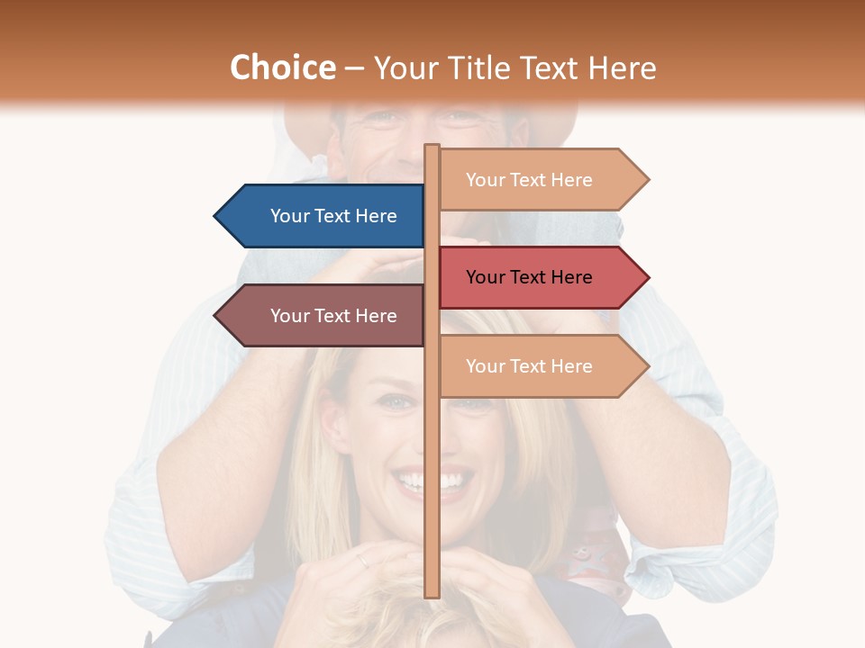 Standing Light Togetherness PowerPoint Template