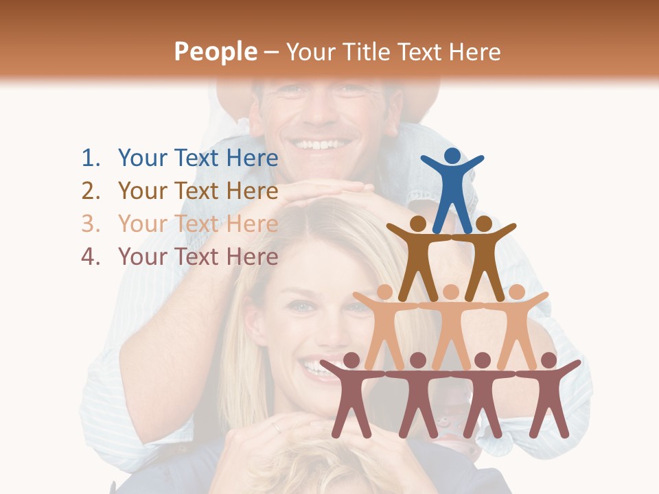 Standing Light Togetherness PowerPoint Template