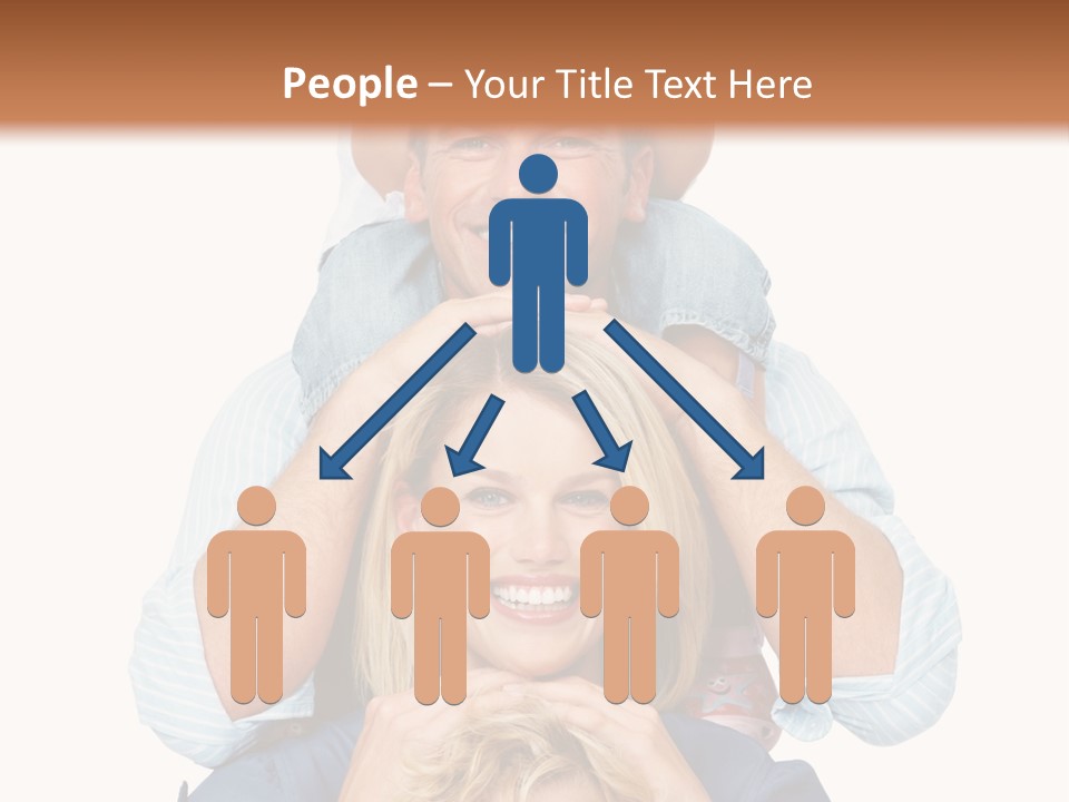 Standing Light Togetherness PowerPoint Template