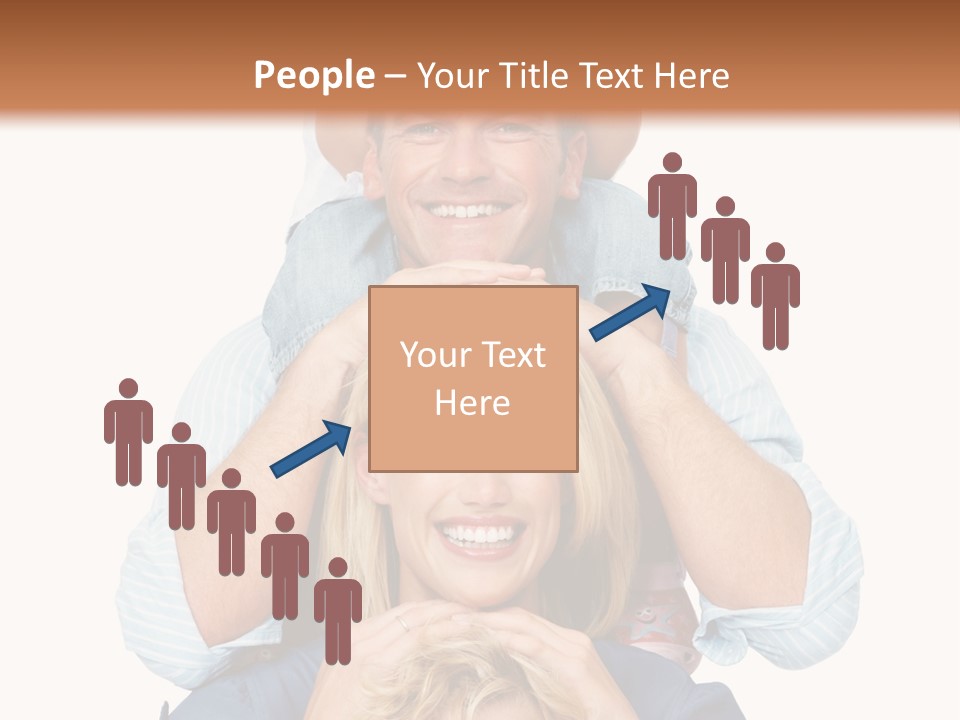 Standing Light Togetherness PowerPoint Template