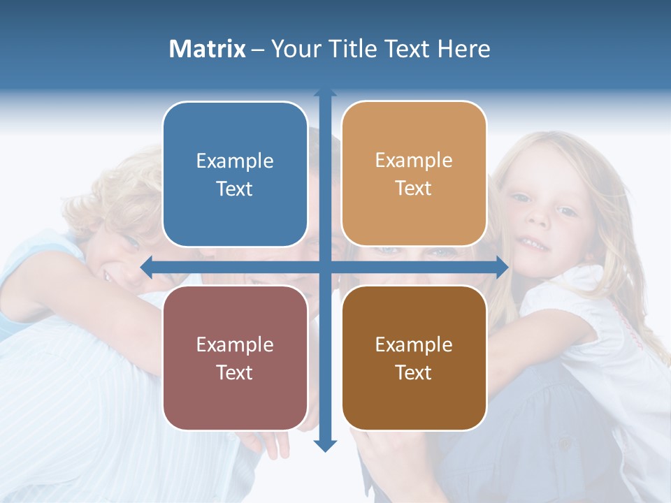 Schulfreunde Baum Grundschule PowerPoint Template