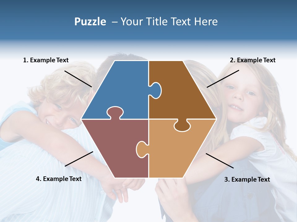 Schulfreunde Baum Grundschule PowerPoint Template