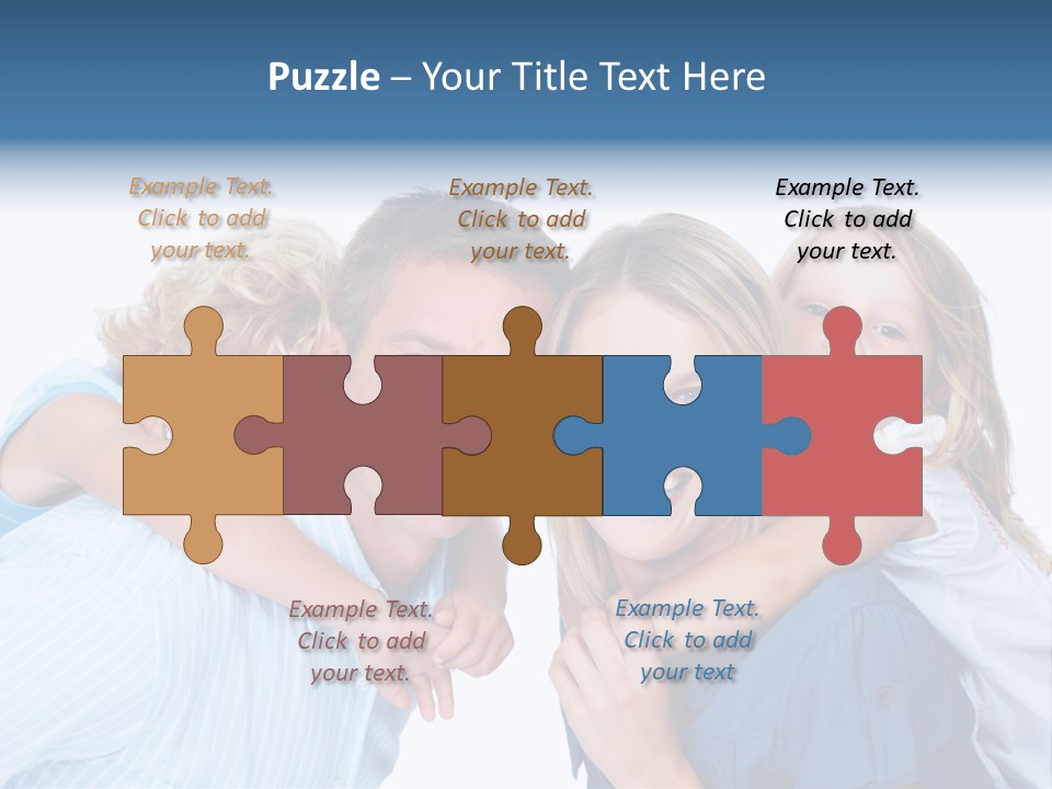 Schulfreunde Baum Grundschule PowerPoint Template