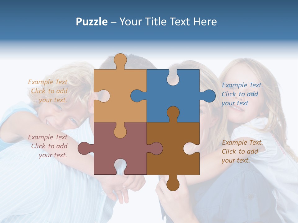 Schulfreunde Baum Grundschule PowerPoint Template