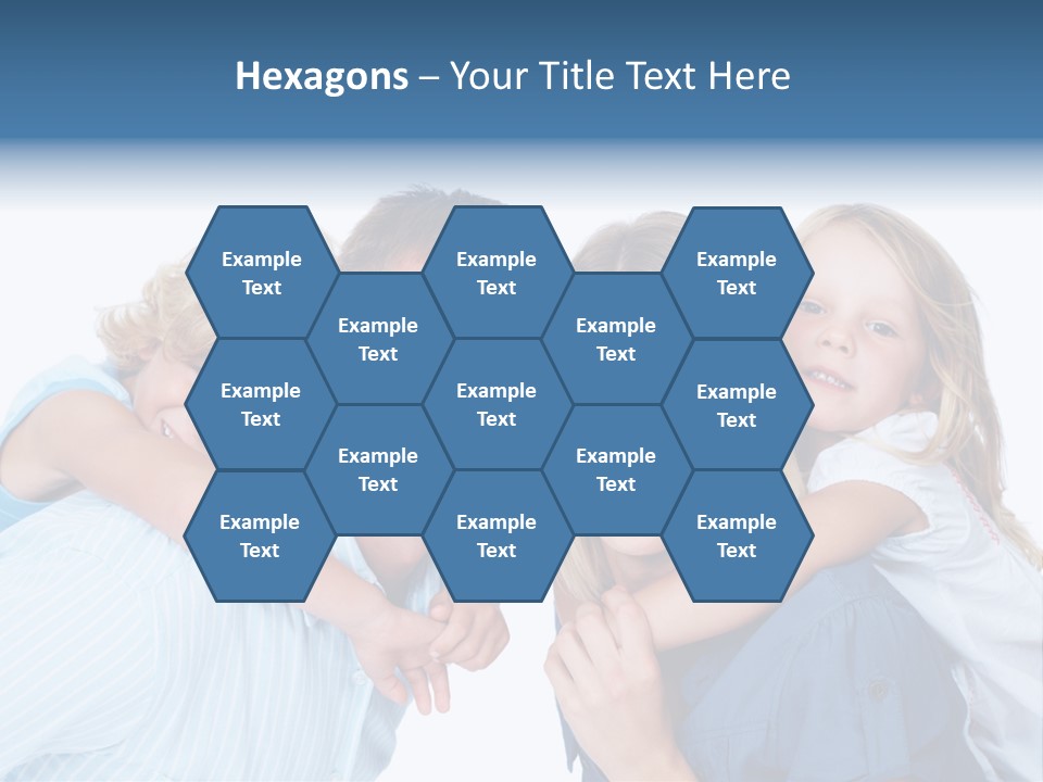 Schulfreunde Baum Grundschule PowerPoint Template