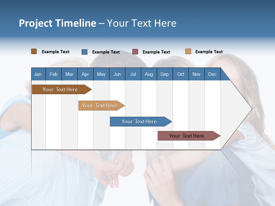 Schulfreunde Baum Grundschule PowerPoint Template
