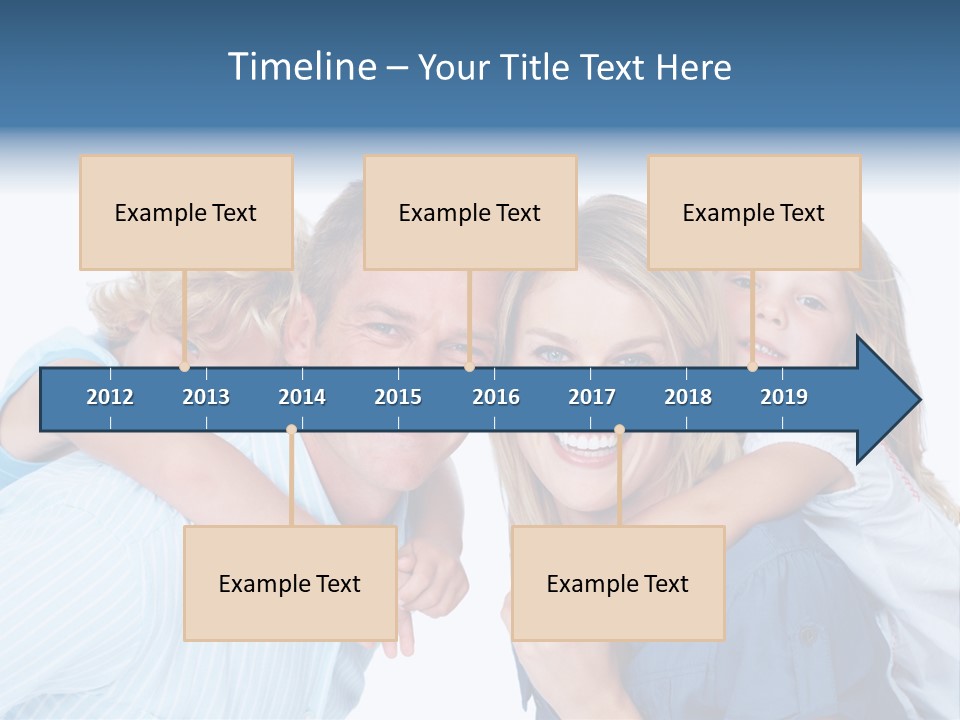 Schulfreunde Baum Grundschule PowerPoint Template