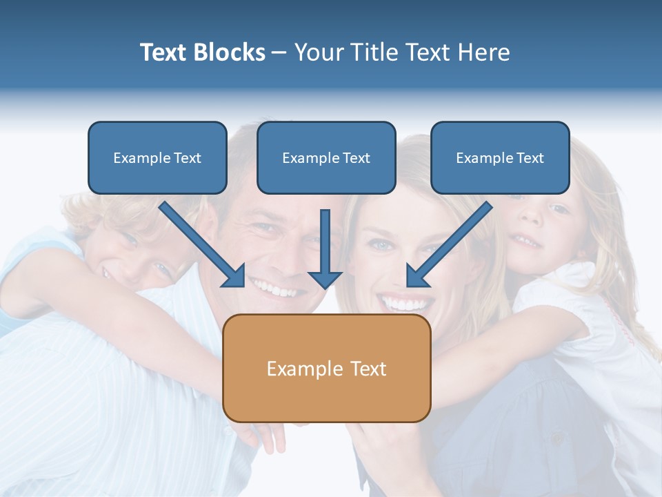 Schulfreunde Baum Grundschule PowerPoint Template