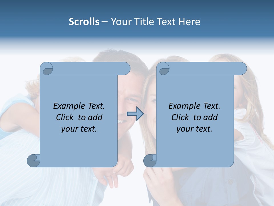 Schulfreunde Baum Grundschule PowerPoint Template