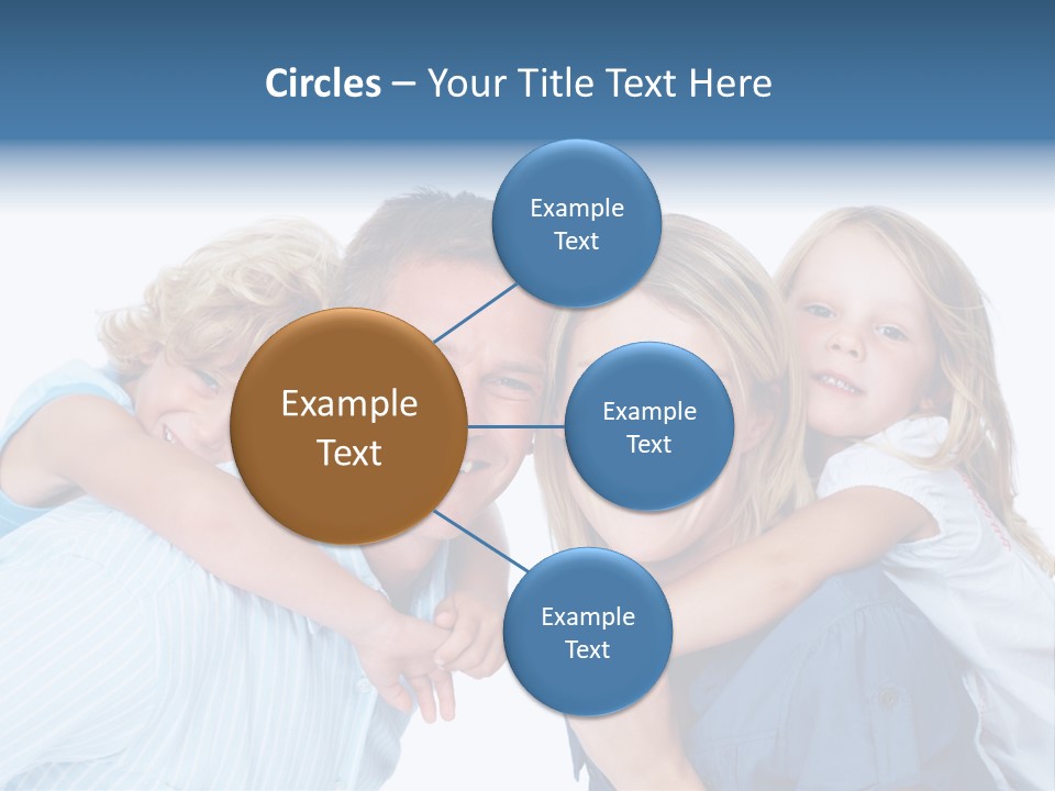 Schulfreunde Baum Grundschule PowerPoint Template