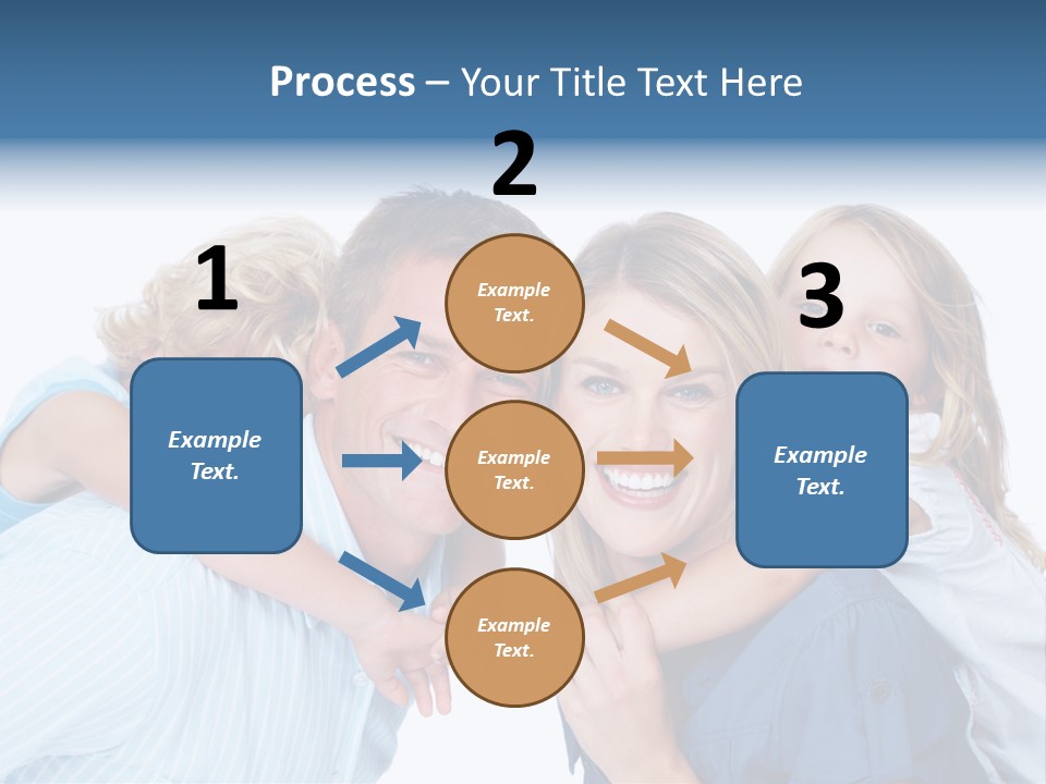 Schulfreunde Baum Grundschule PowerPoint Template