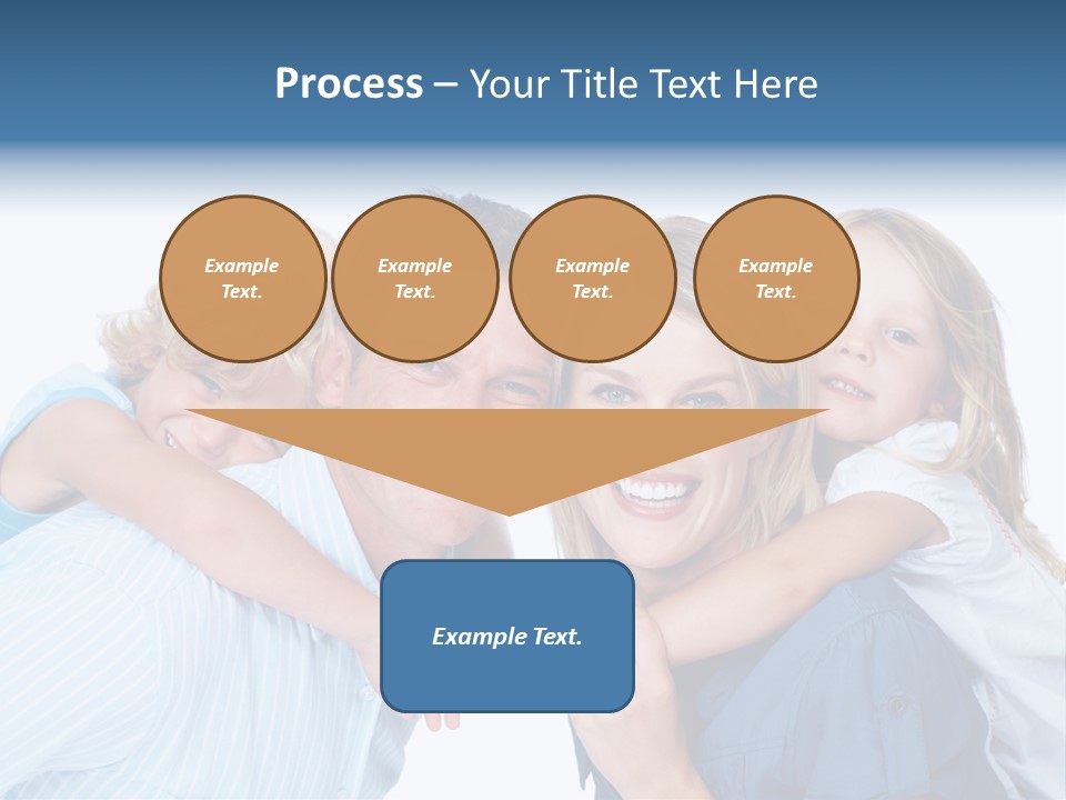 Schulfreunde Baum Grundschule PowerPoint Template