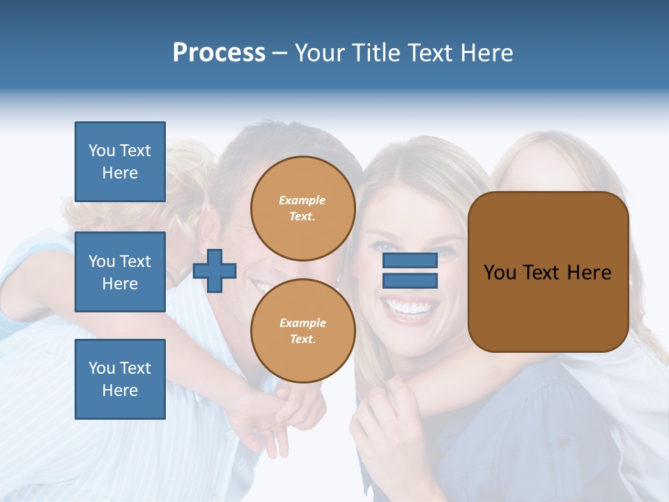 Schulfreunde Baum Grundschule PowerPoint Template