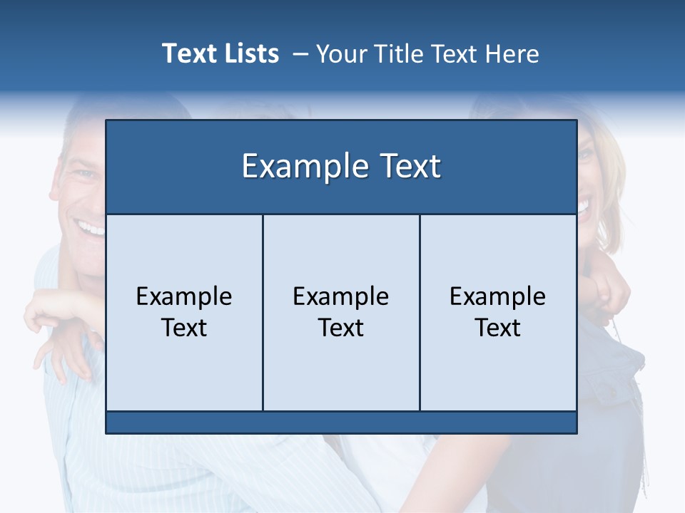 Isolated Mother Standing PowerPoint Template