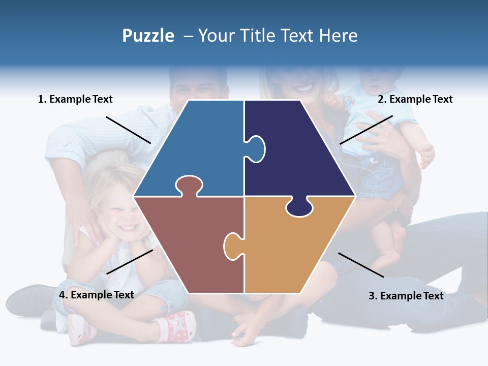 Caring Sister Handsome PowerPoint Template