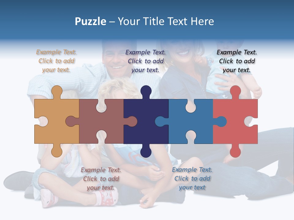 Caring Sister Handsome PowerPoint Template