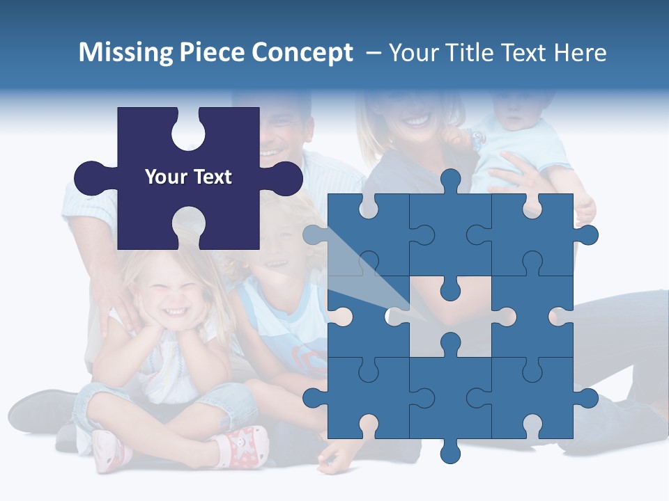 Caring Sister Handsome PowerPoint Template