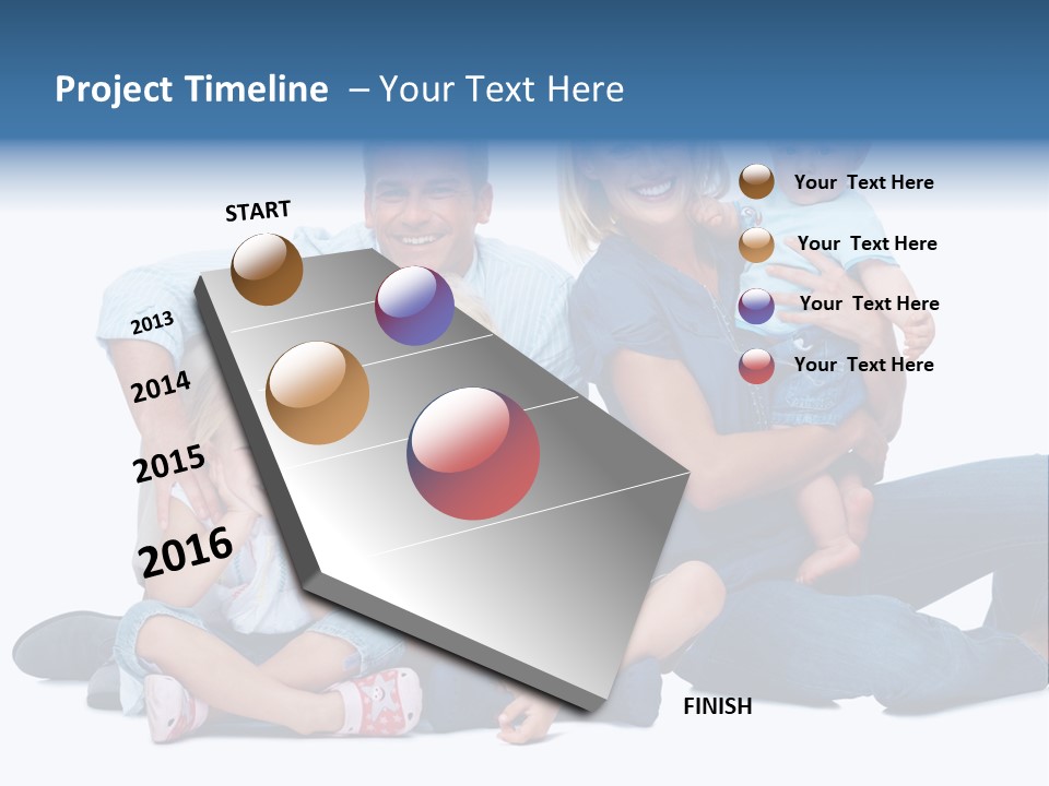 Caring Sister Handsome PowerPoint Template