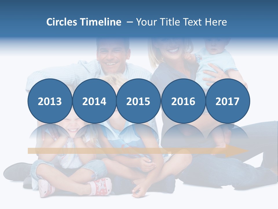 Caring Sister Handsome PowerPoint Template