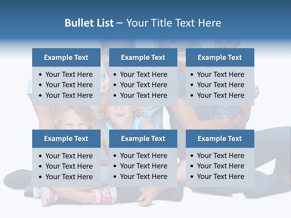 Caring Sister Handsome PowerPoint Template