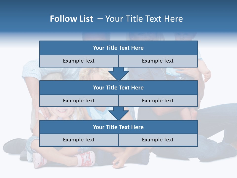 Caring Sister Handsome PowerPoint Template