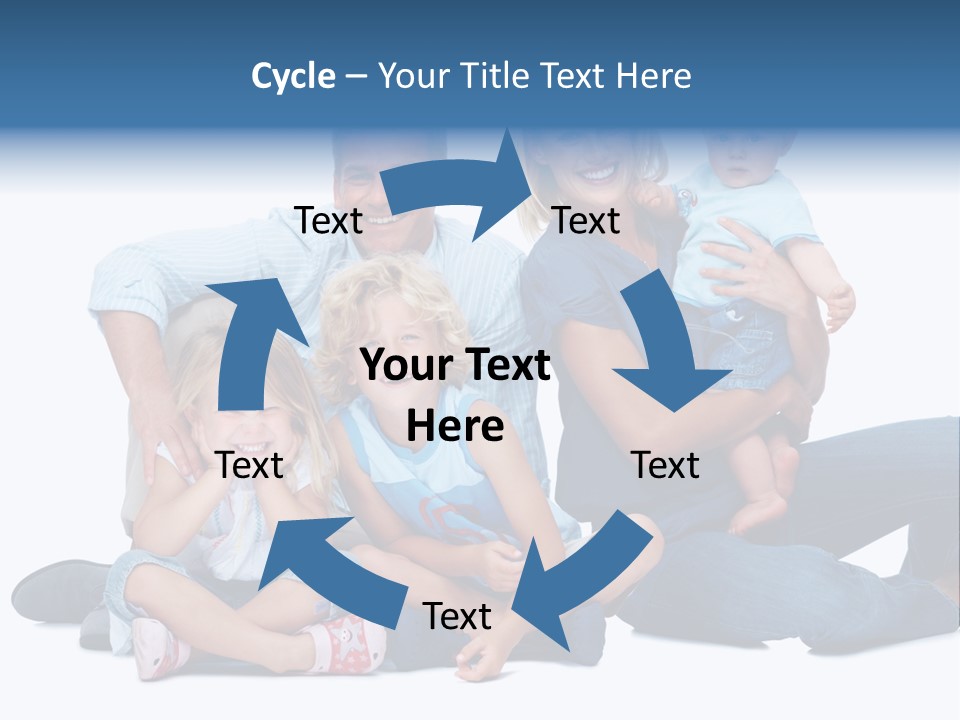 Caring Sister Handsome PowerPoint Template