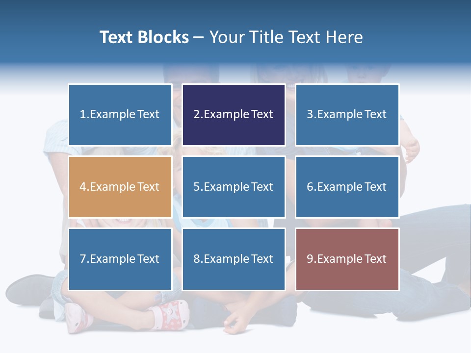 Caring Sister Handsome PowerPoint Template