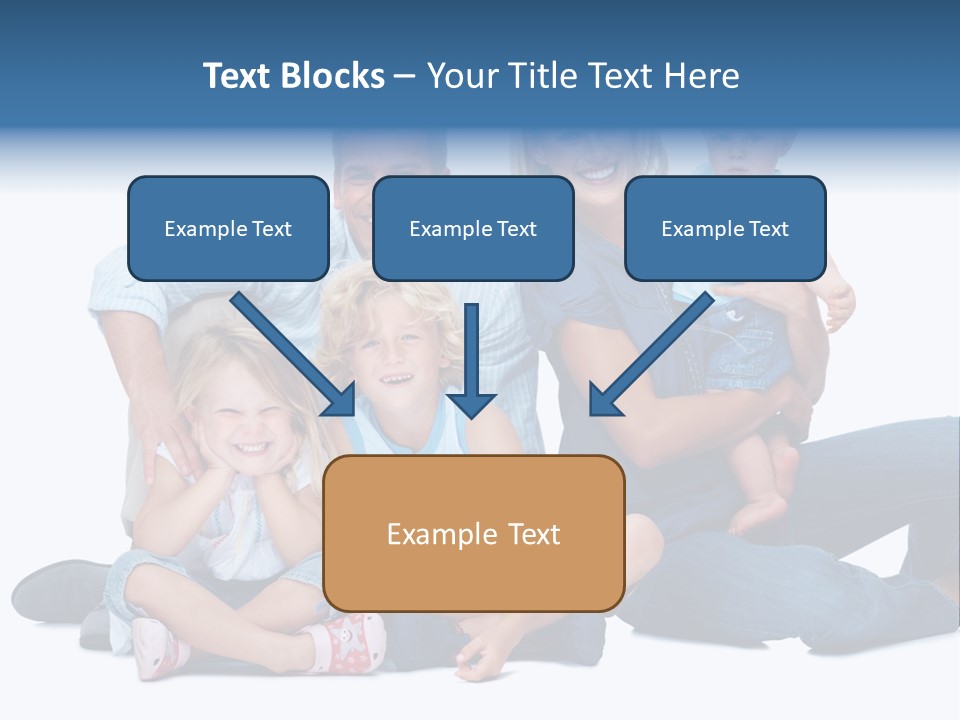 Caring Sister Handsome PowerPoint Template
