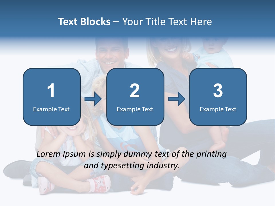 Caring Sister Handsome PowerPoint Template