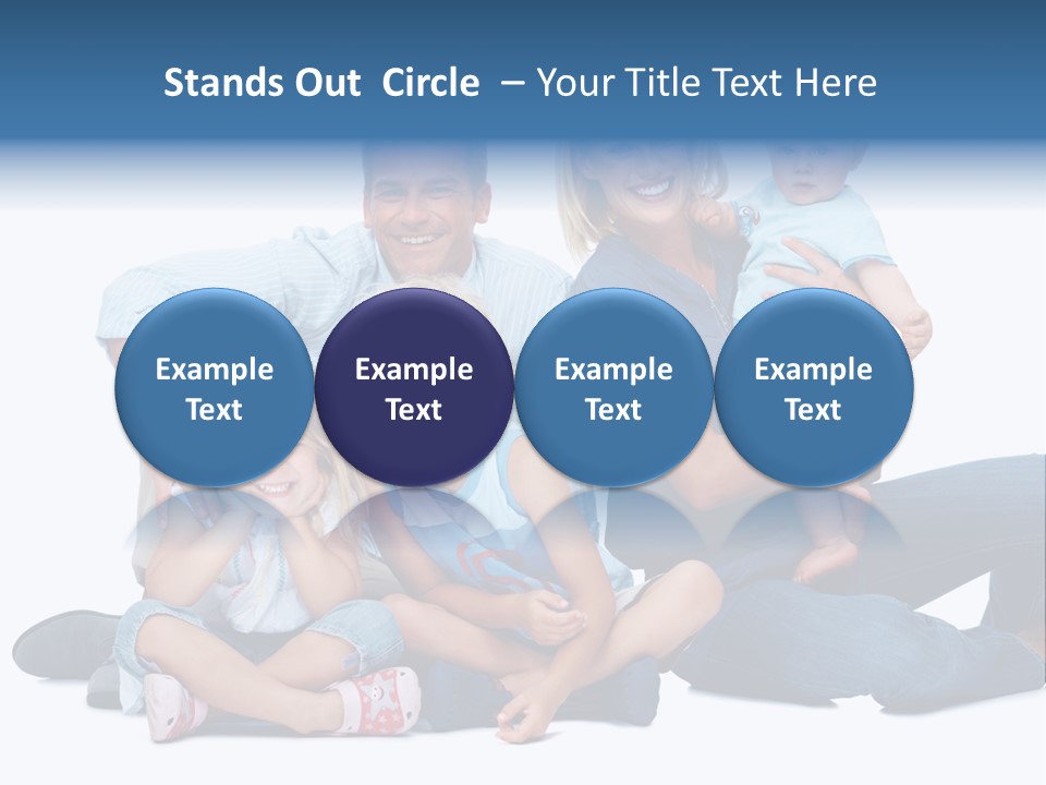 Caring Sister Handsome PowerPoint Template