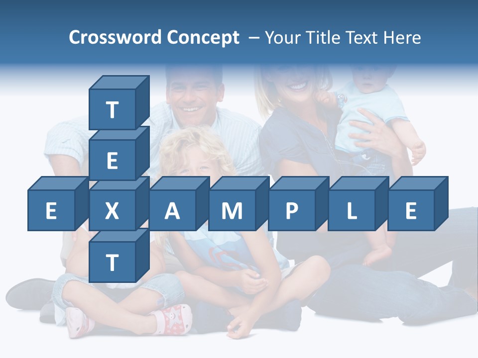 Caring Sister Handsome PowerPoint Template