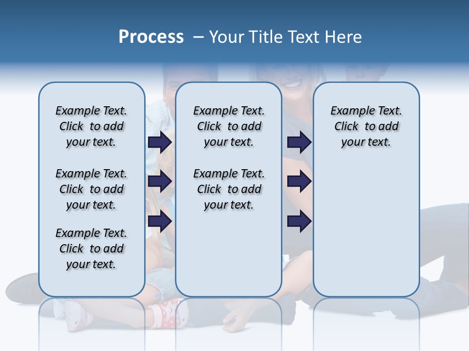 Caring Sister Handsome PowerPoint Template