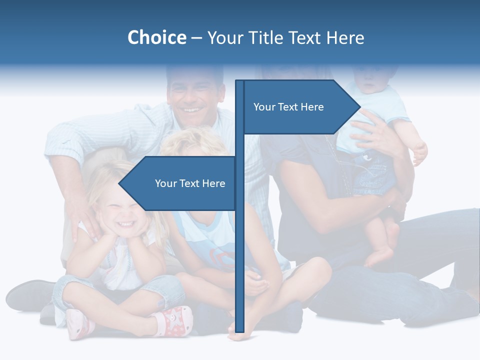 Caring Sister Handsome PowerPoint Template