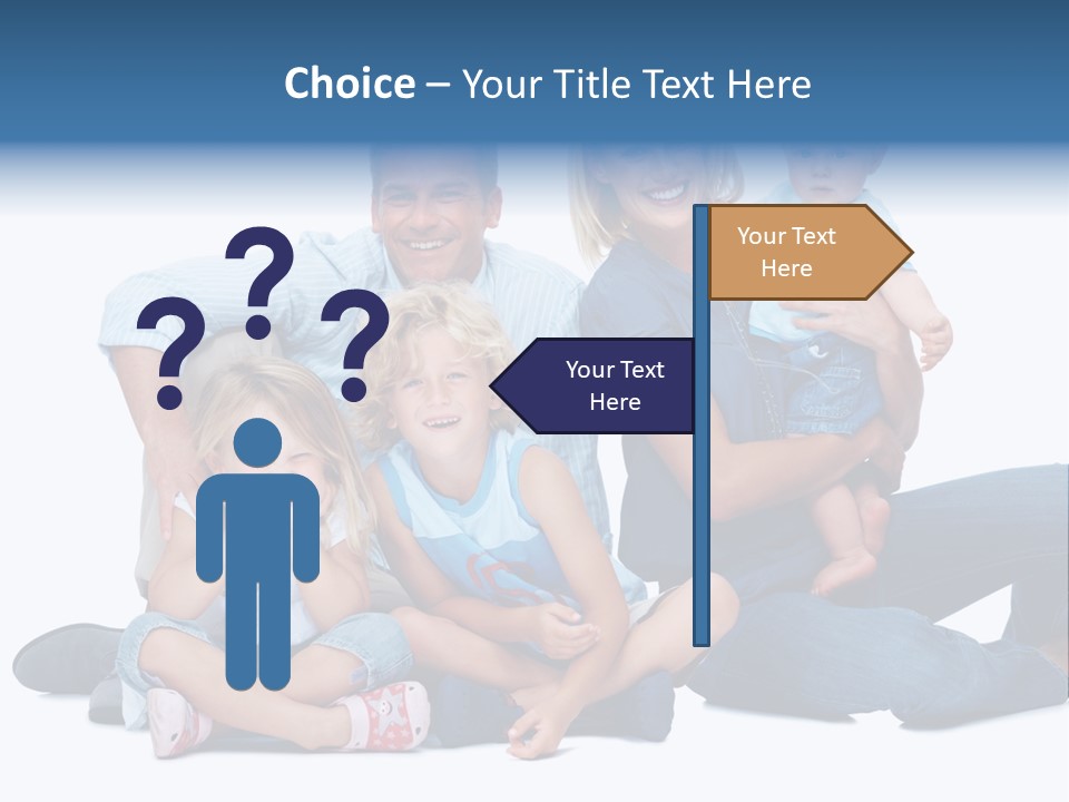 Caring Sister Handsome PowerPoint Template