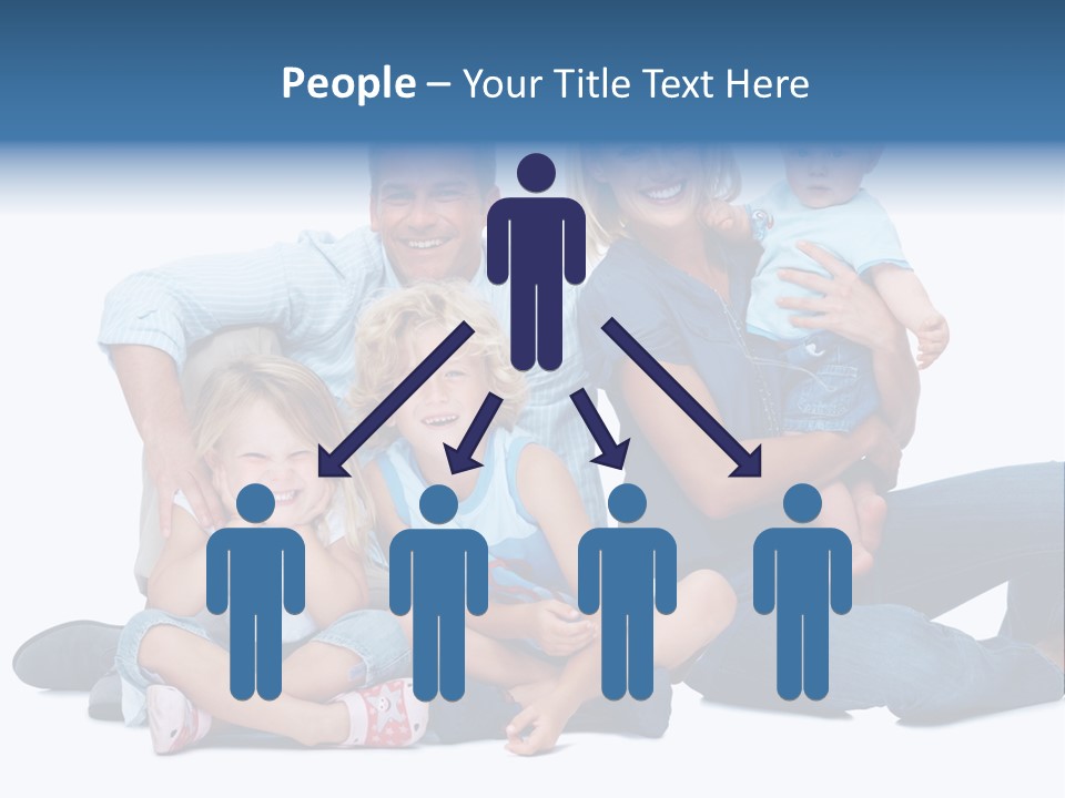 Caring Sister Handsome PowerPoint Template